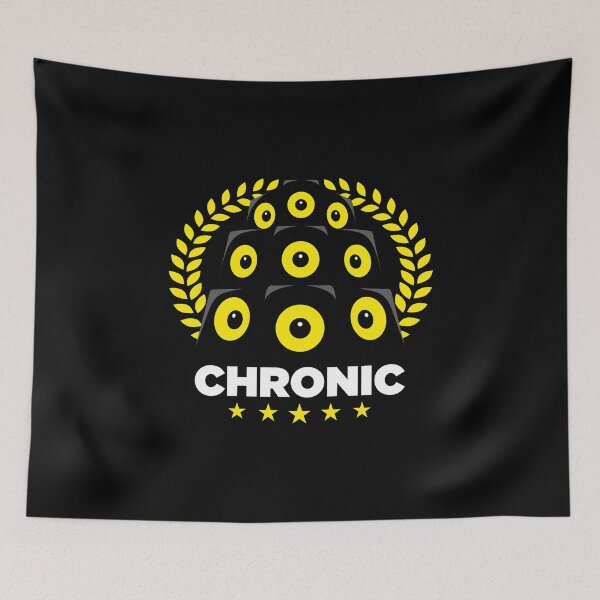 Item preview, Chronic Logo (White Letters) designed and sold by ChronicSound.