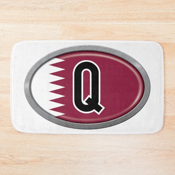 Item preview, Qatar International Vehicle Code Metal Plate designed and sold by travelwitheric.