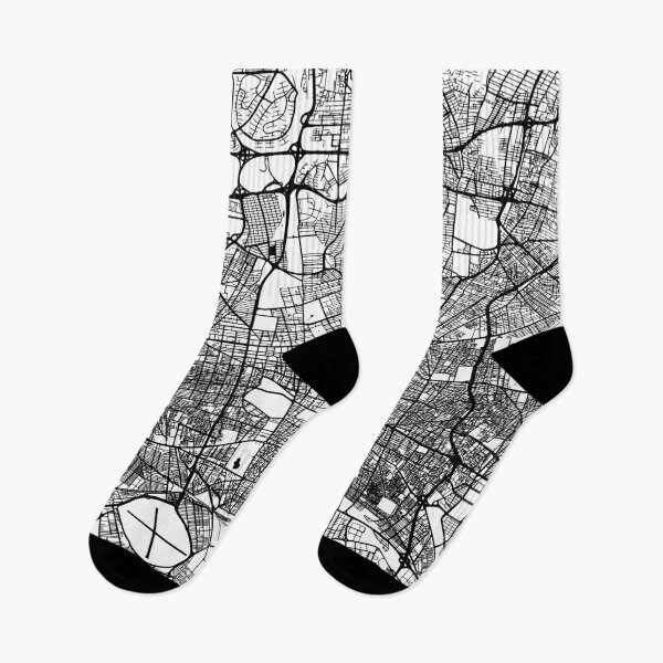 Item preview, Tehran, IRAN Road Map Art - Earth Tones designed and sold by hatimelhag.