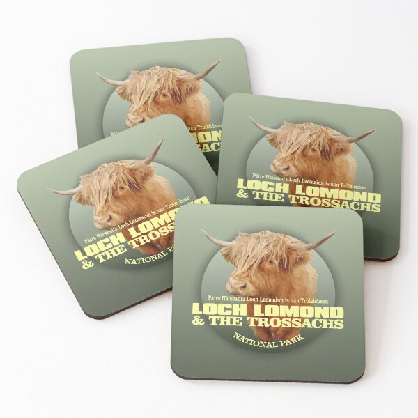 Item preview, Loch Lomond & The Trossachs National Park (Highlands Cow)(WT) designed and sold by curranmorgan.