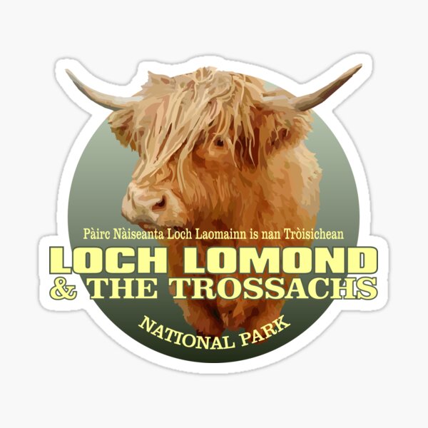 Item preview, Loch Lomond & The Trossachs National Park (Highlands Cow)(WT) designed and sold by curranmorgan.