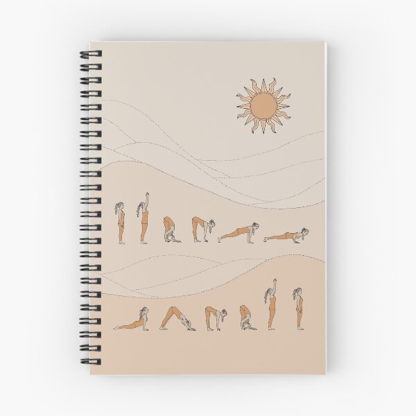 Item preview, Yoga Sun Salutation A Yoga Art designed and sold by sierratruong.