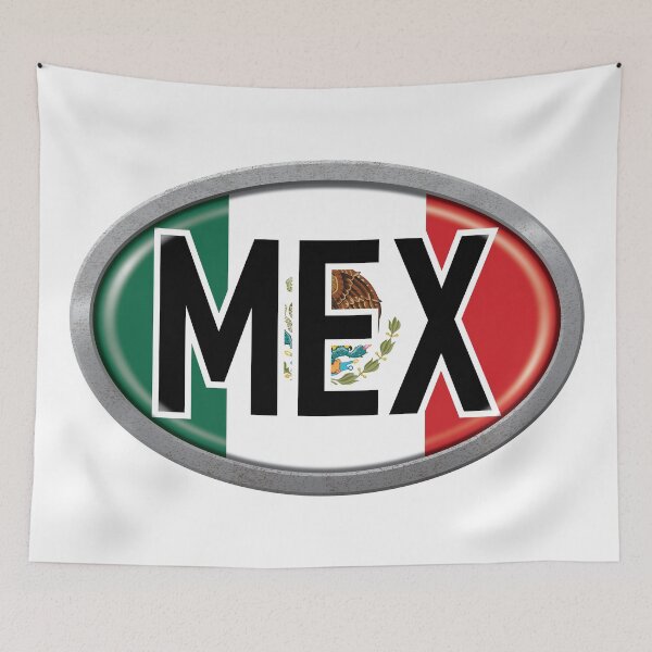 Item preview, Mexico International Vehicle Code Metal Plate designed and sold by travelwitheric.