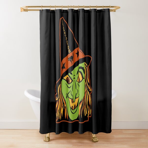 Vista previa del artículo con la obra «Bruja de Halloween Vintage», diseñado y vendido por fearcity.