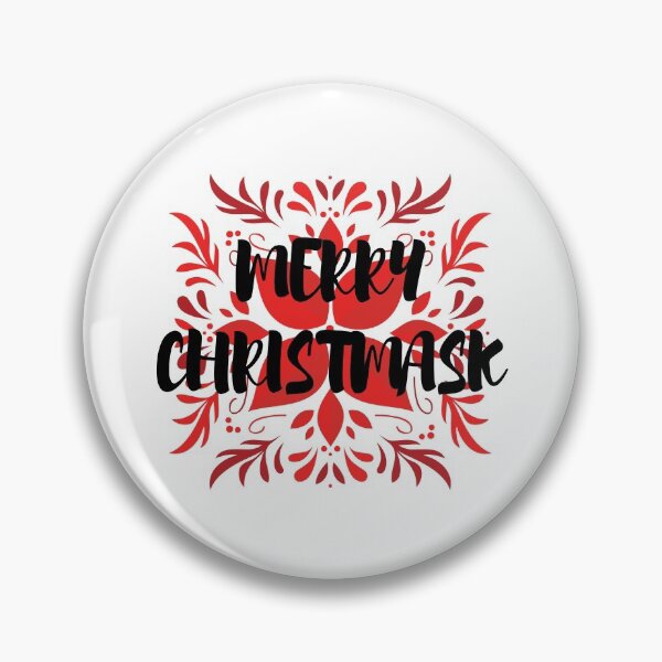 Artikelvorschau, Frohe Weihnachtsmaske entworfen und verkauft von hillarymoore06.