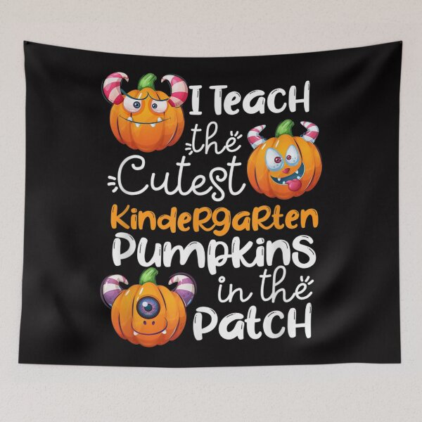 Item preview, I Teach the Cutest Kindergarten Pumpkins in the Patch designed and sold by Christopher221.