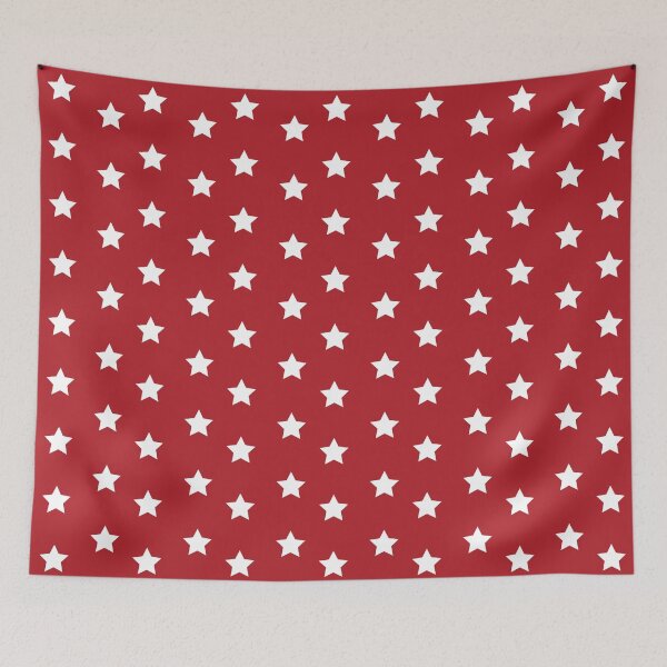 Item preview, Stars Pattern - White and Red designed and sold by GDCdesigns.