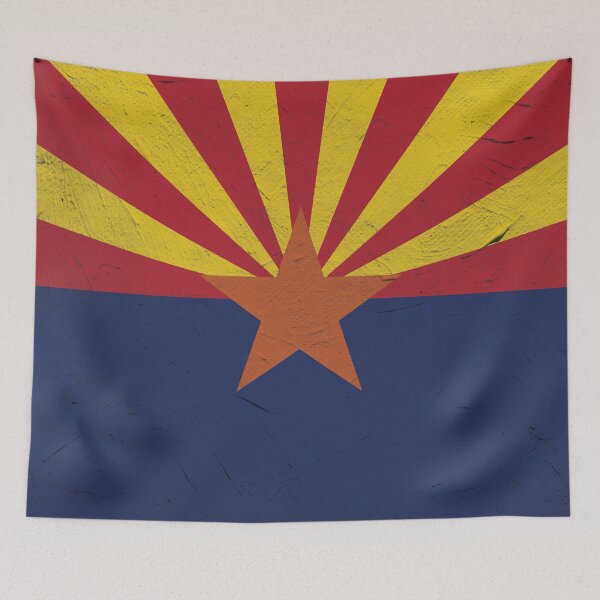 Item preview, Arizona Flag Wall designed and sold by TRowanDesign.