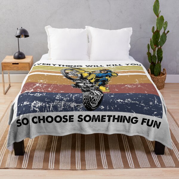 Item preview, everything will kill you so choose something fun - Dirt bike stunt designed and sold by bestluck90.