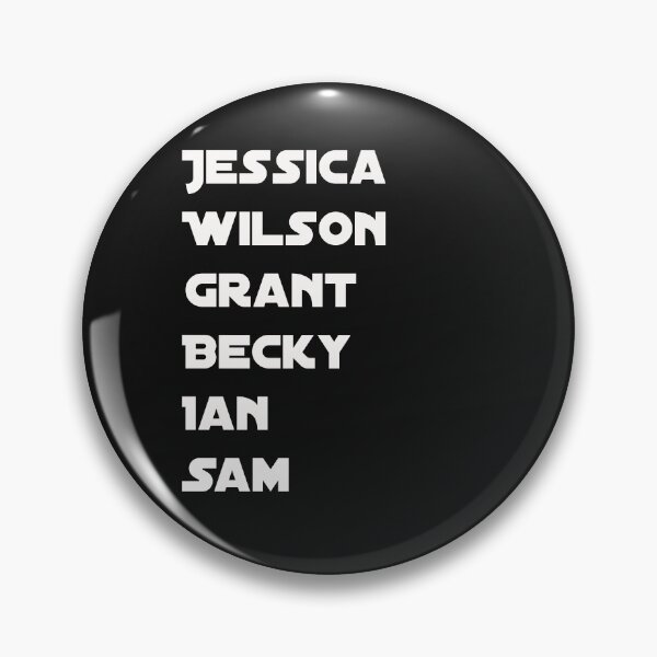 Item preview, Jessica wilson Grant Becky Ian Sam designed and sold by girlsgetgadgets.