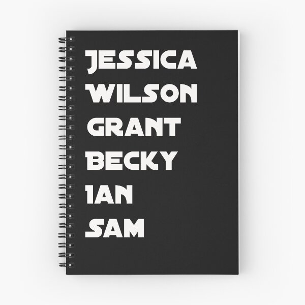 Item preview, Jessica wilson Grant Becky Ian Sam designed and sold by girlsgetgadgets.