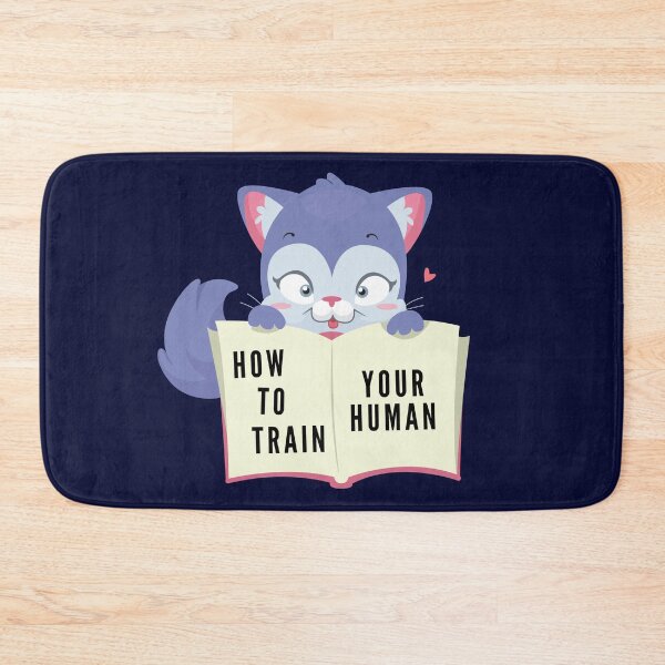 Item preview, Cute Cat's Guide to How to train your human designed and sold by Aishwarya  Singh.
