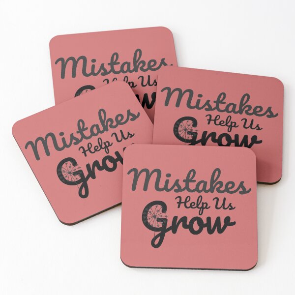 Item preview, Mistakes help us grow designed and sold by Natthiya Minimal.