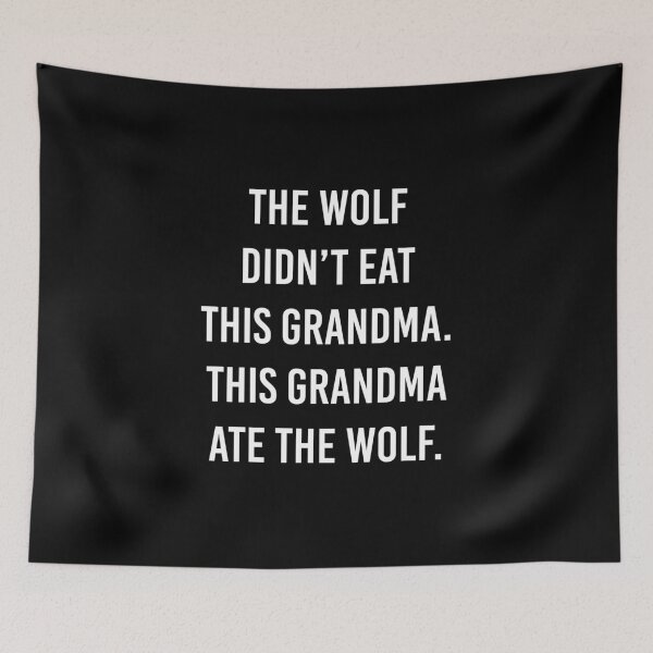 Item preview, This Grandma Ate The Wolf designed and sold by Eyesontheaurora.