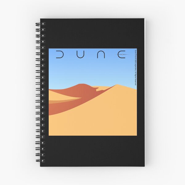 Aperçu de l'œuvre Fond de dessert Dune 2020 avec beau ciel bleu créée et vendue par HappinessWorld.