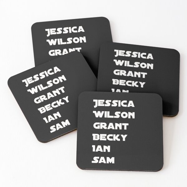 Item preview, Jessica wilson Grant Becky Ian Sam designed and sold by girlsgetgadgets.