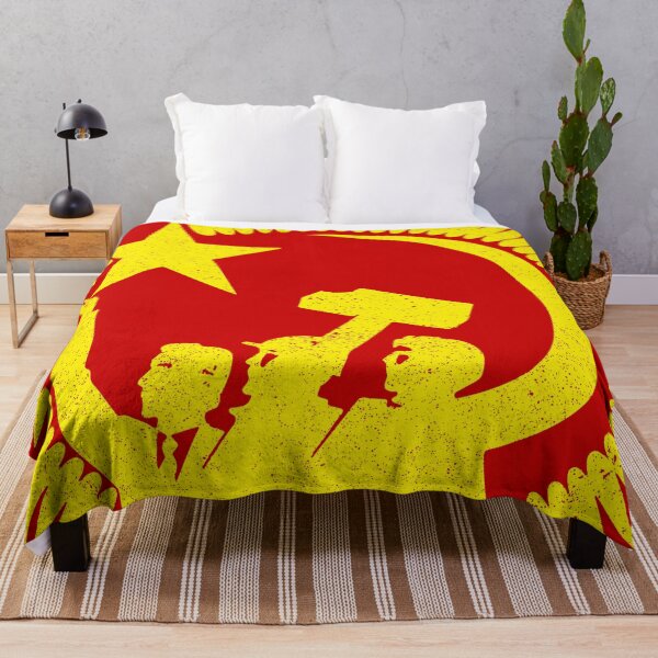 Item preview, Soviet Propaganda Poster (Yellow) designed and sold by Texterns.
