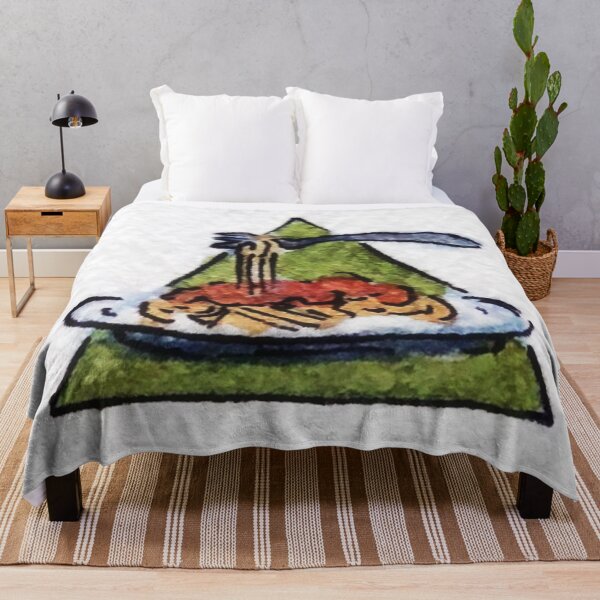 Item preview, Spaghetti Plate - Triangle Illustration designed and sold by tymonardo.