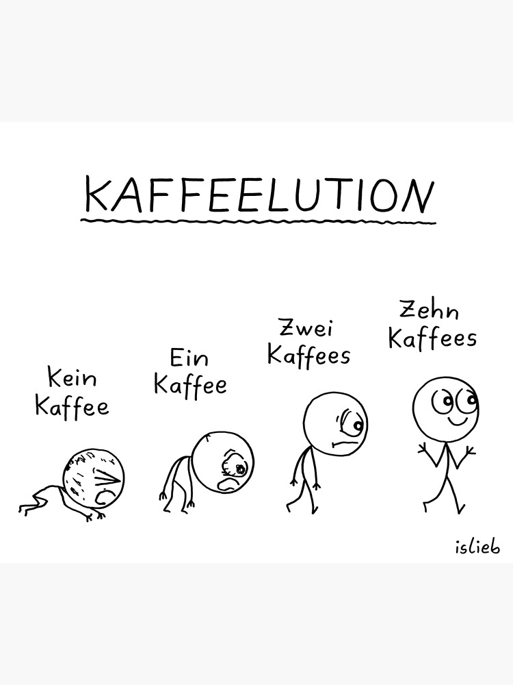 Thumbnail 3 von 3, Poster, Kaffeelution designt und verkauft von islieb.