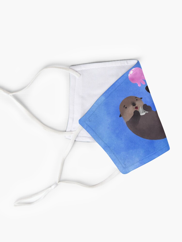 Masque « Joey la loutre de mer », par wildglitterwolf  Redbubble