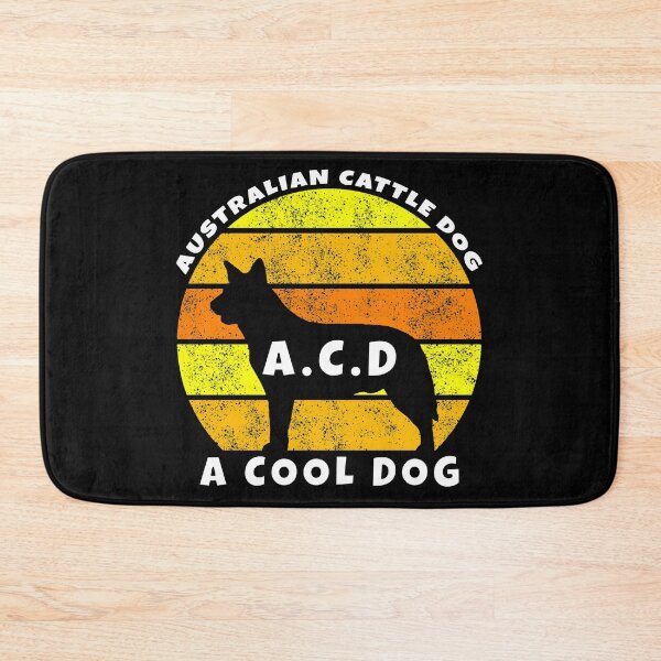Item preview, Australian Cattle Dog (A Cool Dog) ACD Blue Heeler Vintage Retro Sunset designed and sold by sidehustledog.