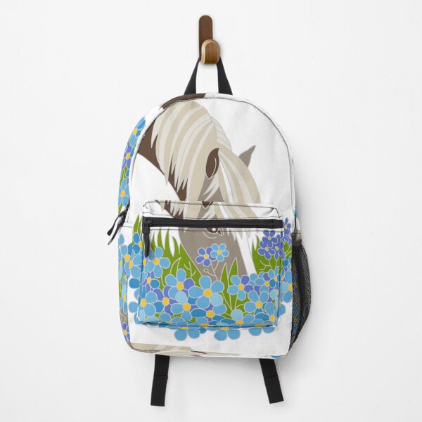 Item preview, Horse with Blue Flowers designed and sold by Nicole Florian.