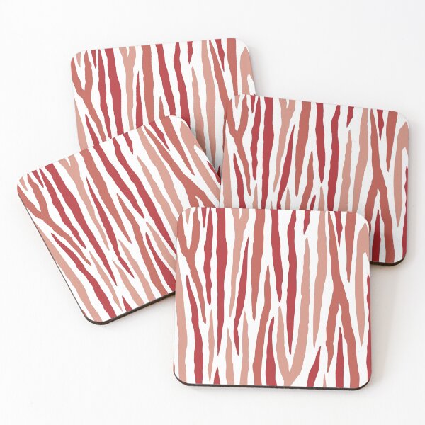Item preview, Tonos de rojo estampado de rayas de cebra designed and sold by CJAura by Claire Jane Johnson.