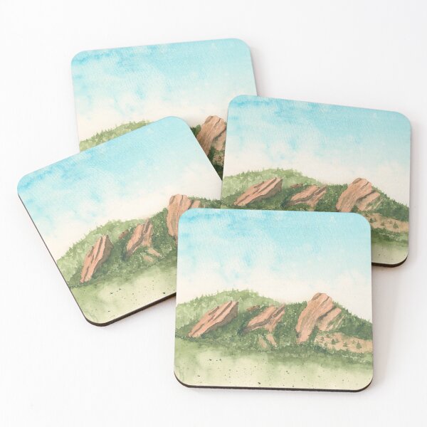 Item preview, Flatirons Watercolor designed and sold by emhippy.