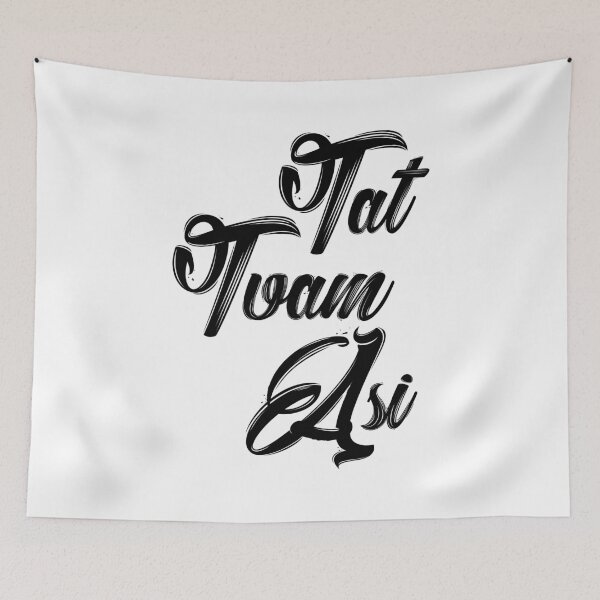 Item preview, Tat Tvam Asi (black) designed and sold by didijuca.
