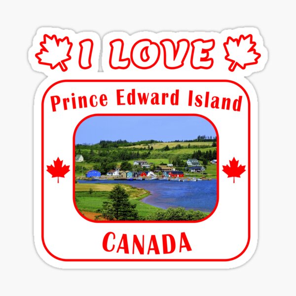 Item preview, Prince Edward Island Canada Love designed and sold by LiveTheUniverse.