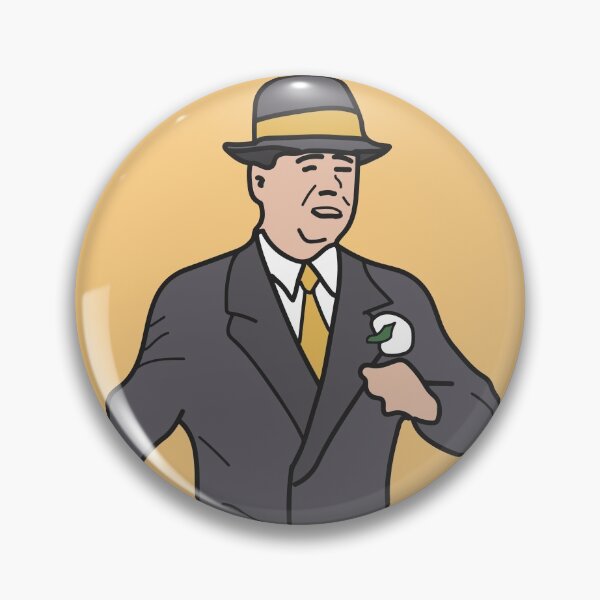 Item preview, Kingfish Huey P. Long Sticker | Tiger Marching Band designed and sold by SLAG-Creative.