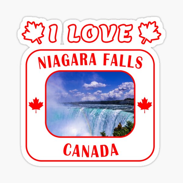 Item preview, Niagara Falls Canada Love designed and sold by LiveTheUniverse.