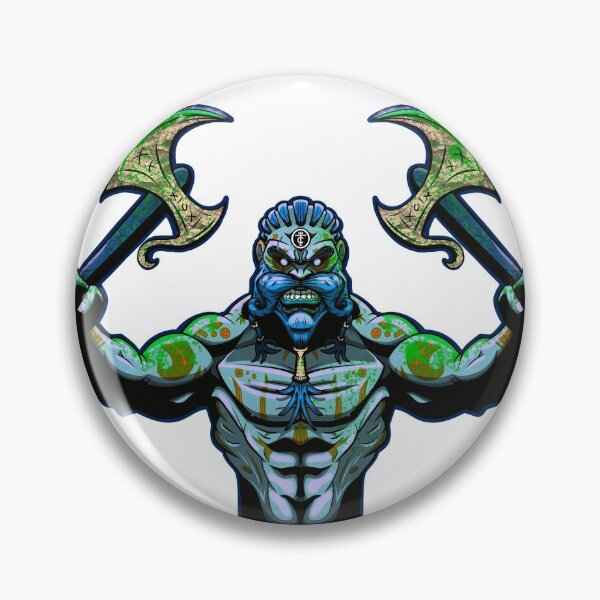 Item preview, Berserker King Thirst - Viking - BLUE/GREEN designed and sold by OnTheChin.