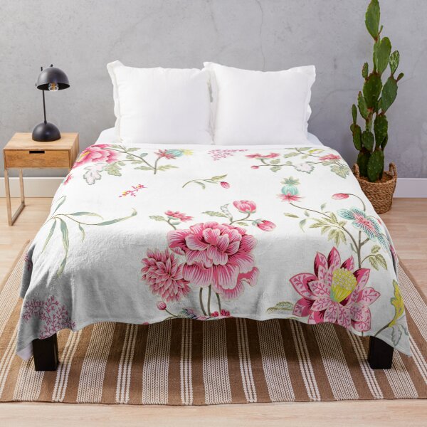 Aperçu de l'œuvre Motif Floral Dainty Cottagecore - Rose / Rouge créée et vendue par justkidding-co.