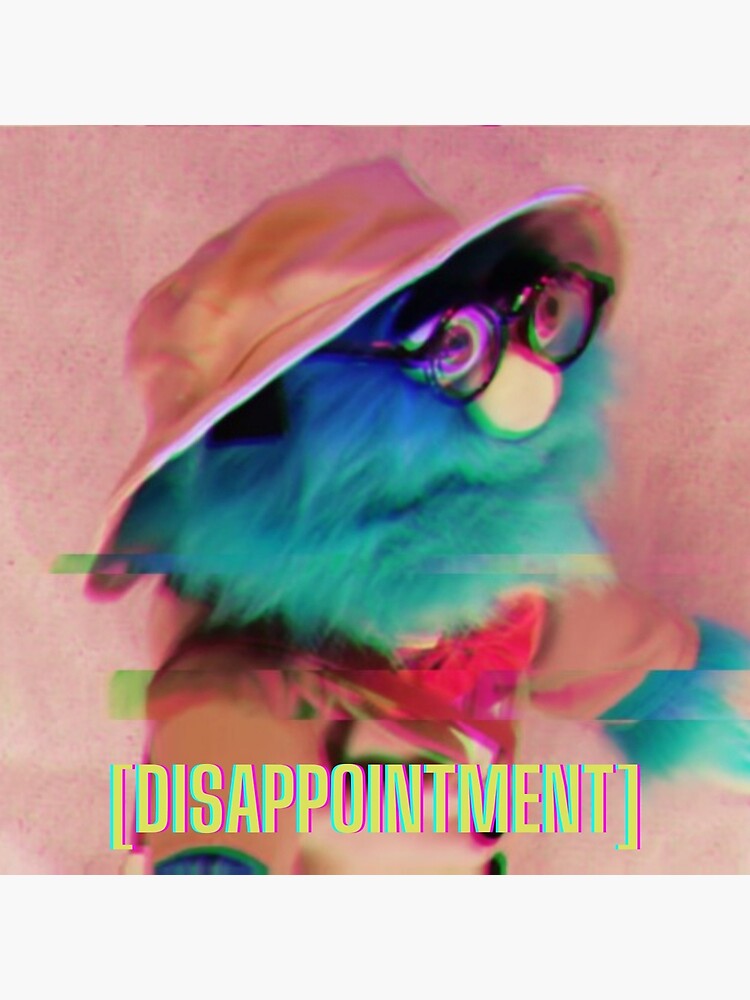 "Puppet History Professor Disappointment" Poster for Sale by