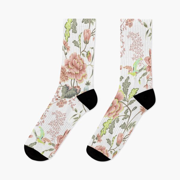 Item preview, Dainty Cottagecore Packed Floral Pattern - peach / pink designed and sold by justkidding-co.