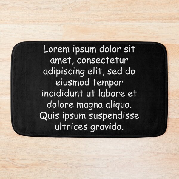 Item preview, Lorem Ipsum in Comic Sans designed and sold by Whoopsidoodle.