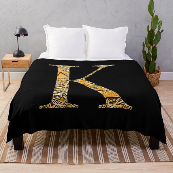 Item preview, Letter K Gold Premium Luxury Alphabet Greek Kappa designed and sold by Sour Soul.