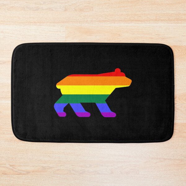 Item preview, Rainbow Bear Pride By Bent Sentiments LGBT gay lesbian interest  designed and sold by bentsentiments.