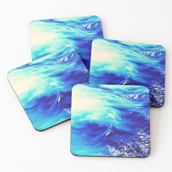 Item preview, Blue Ocean Waves designed and sold by olegarh.