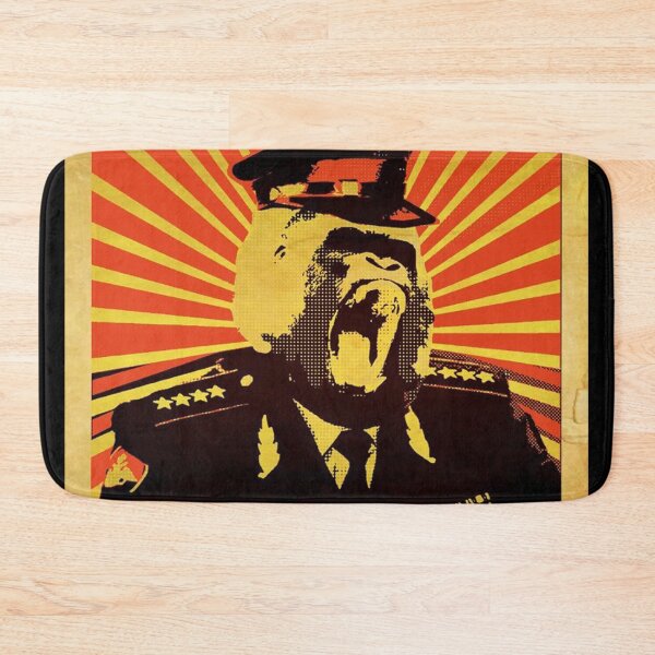 Item preview, Pegatinas de propaganda - Street Art Gorila - Guerra - Propaganda designed and sold by CattlettArt.