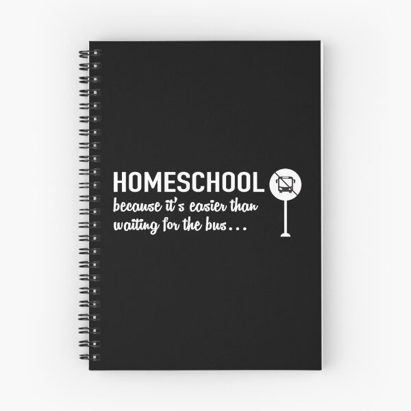Item preview, Homeschool Because It's Easier Then Waiting For The Bus designed and sold by Zmunki.