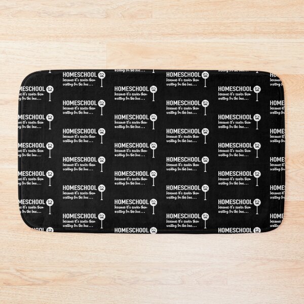 Item preview, Homeschool Because It's Easier Then Waiting For The Bus designed and sold by Zmunki.