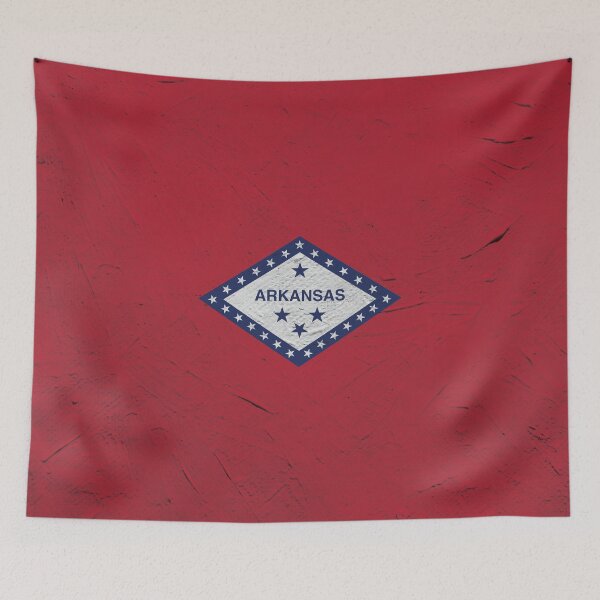 Item preview, Arkansas Flag Wall designed and sold by TRowanDesign.