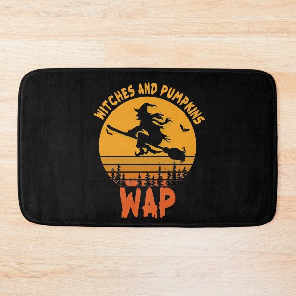 Item preview, WAP Witches And Pumpkins Retro Halloween designed and sold by jessicasmile.