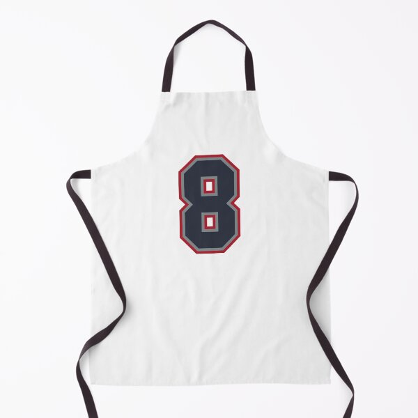Item preview, 8 Navy Grey Red Sports Number Eight designed and sold by HelloFromAja.
