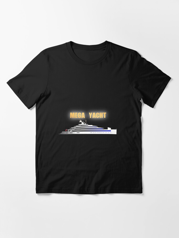 Golden Mega Yacht Essential T-Shirt by JLApparel