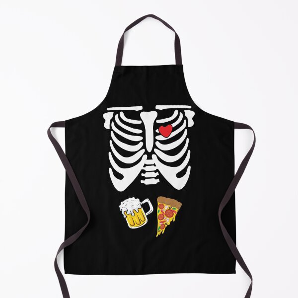 Item preview, Beer & Pizza Skeleton Ribcage designed and sold by ShawnDzign.