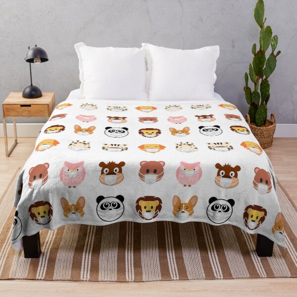 Item preview, Pack of Funny Cute Kawaii Baby Animals with Face Masks designed and sold by Rhu Creations.