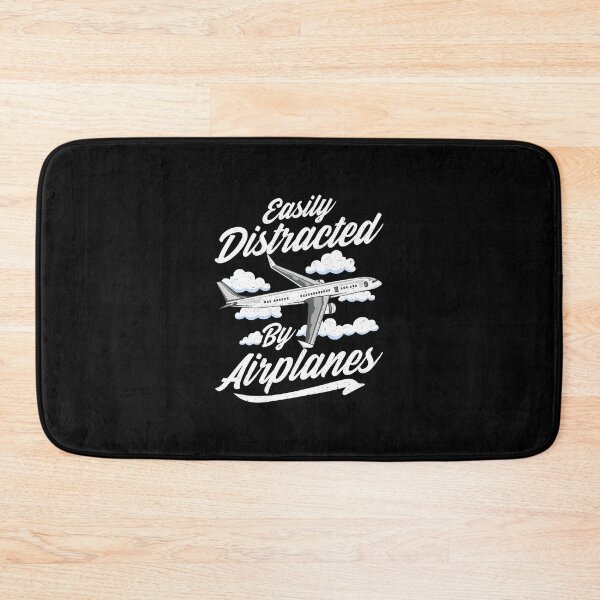 Item preview, Cute & Funny Easily Distracted By Airplanes Pun designed and sold by perfectpresents.